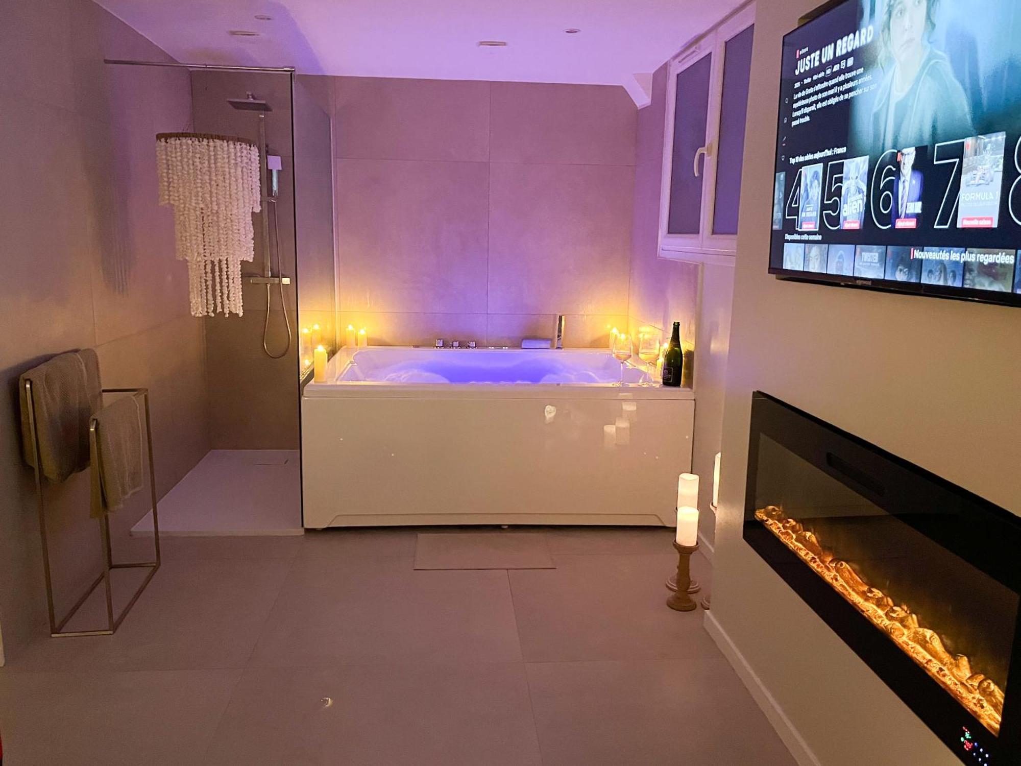 Romantique Avec Jacuzzi *