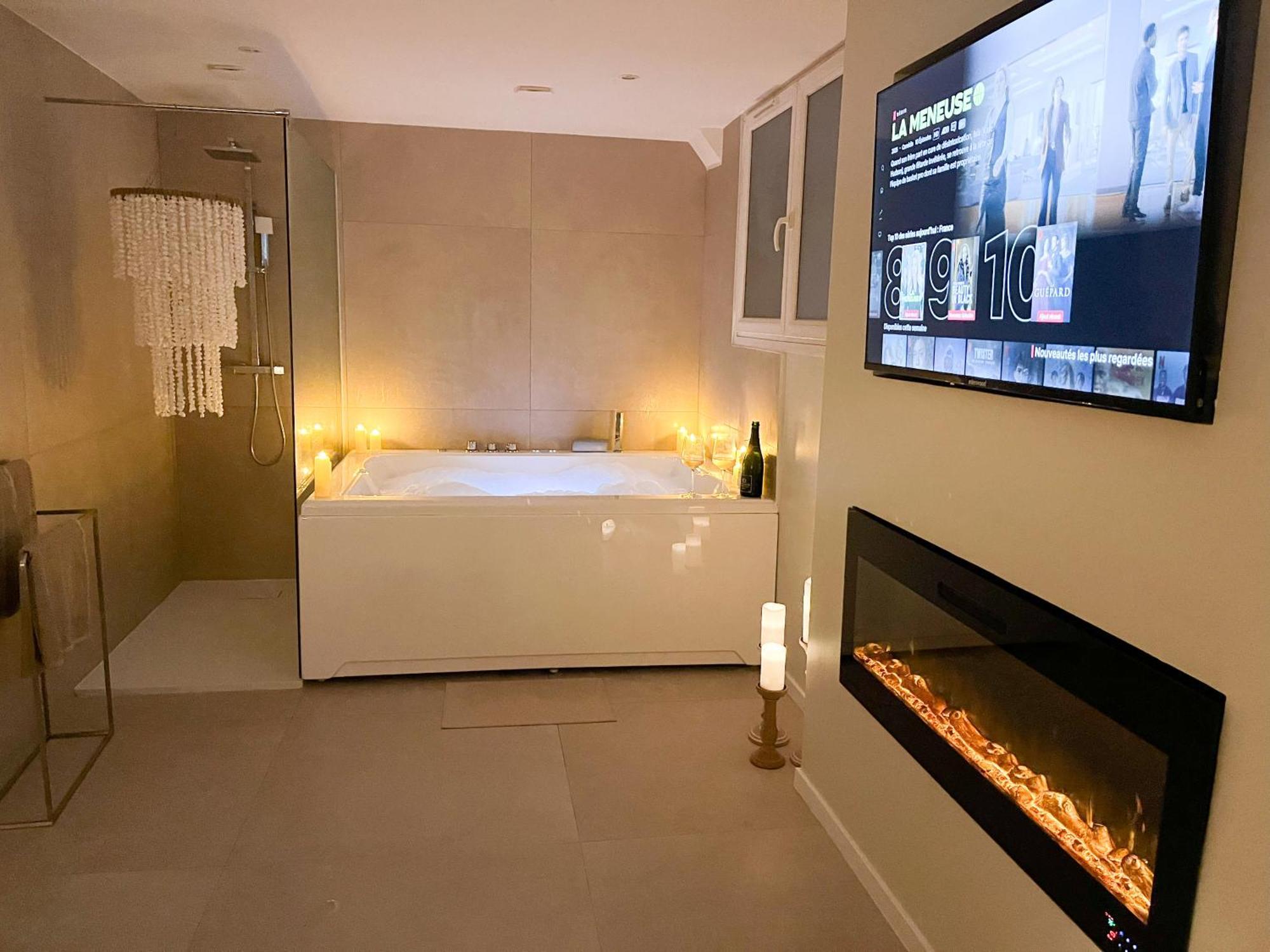 Romantique Avec Jacuzzi *