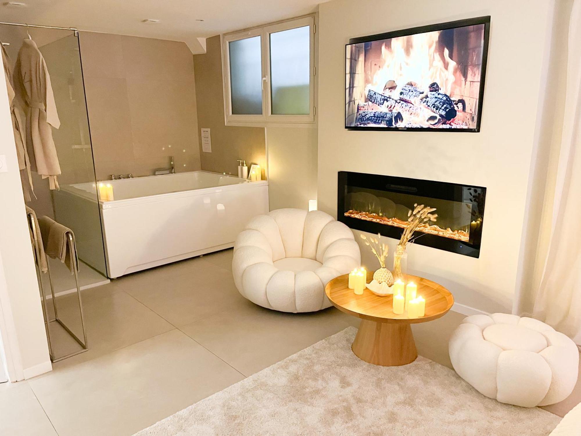 Romantique Avec Jacuzzi