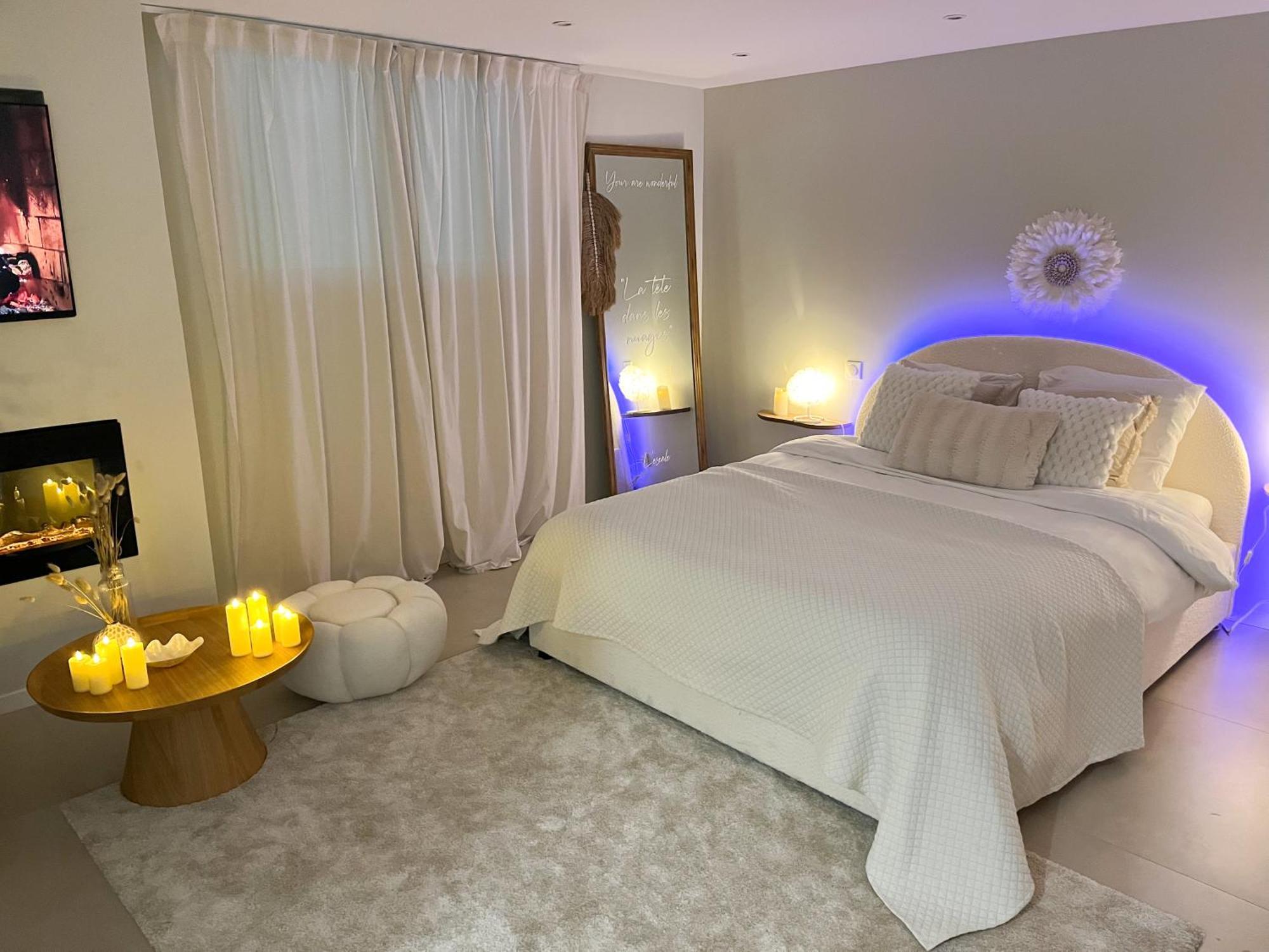 Romantique Avec Jacuzzi Appartement Antibes